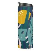 Verse citroenen: overlappend  patroon thermosbeker (Geroteerd rechts)