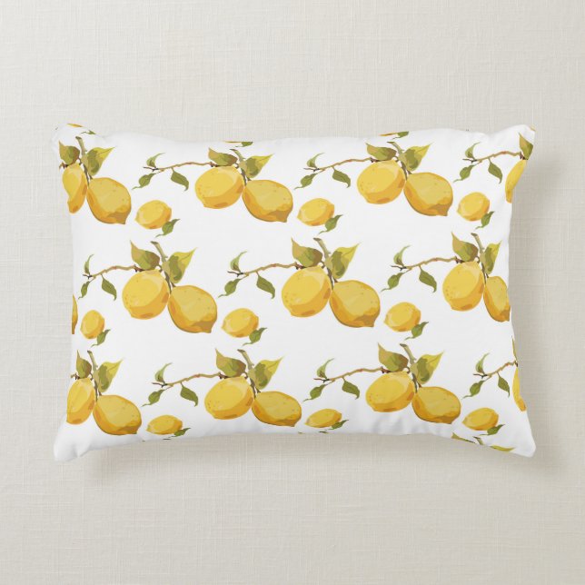  verse citroenen: simplistisch design accent kussen (Voorkant)