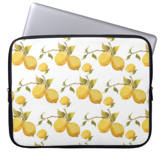  verse citroenen: simplistisch design laptop sleeve