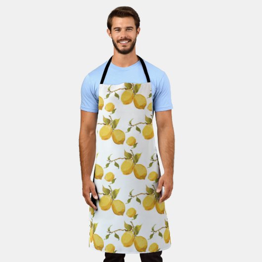  verse citroenen: simplistisch design schort (Gedragen)