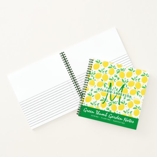 Verse citroenen Tuinders Journaal Tuinieren Notitieboek (Binnen)