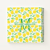 Verse citroenen Tuinders Journaal Tuinieren Notitieboek (Achterkant)