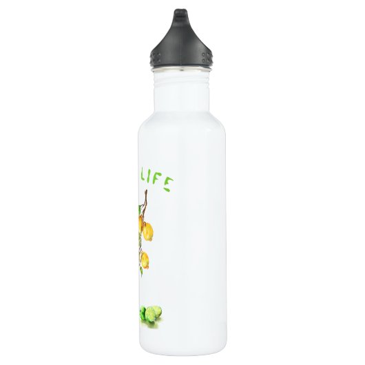 Verse citroensap Koele Drink Waterfles (Rechts)