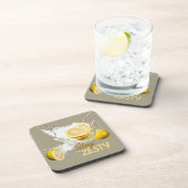 Verse Citrus Onderzetter Set- Citroen Design (Rechterzijde)