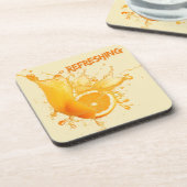 Verse Citrus Onderzetter Set - Sinaasappel Design (Linkerzijde)
