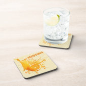 Verse Citrus Onderzetter Set - Sinaasappel Design (Rechterzijde)
