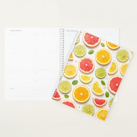 Verse Citrus Schijf Planner (Display)
