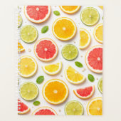 Verse Citrus Schijf Planner (Voorkant)