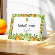 Verse Citrus Tuin Aquarel Baby Borrel