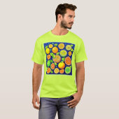 verse-citrusschijfpatroon t-shirt (Voorkant volledig)