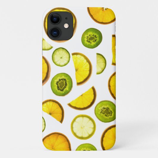 Verse Citrusvruchten iPhone Case (Achterkant)