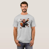 Verse creatieve grafische kunst ontwerp t-shirt (Voorkant volledig)