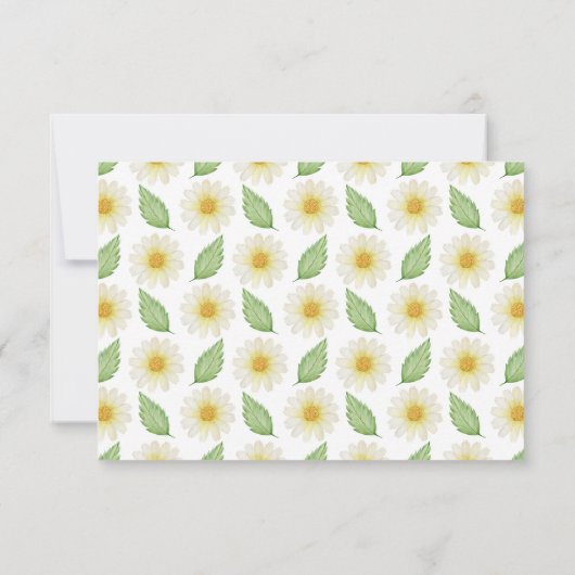 Verse Daisy Date Night Ideys Card Kaart (Achterkant)