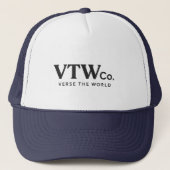 Verse De Wereld Co. Trucker Hat Pet (Voorkant)