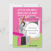 Verse deklaag van verf, aankondiging (Voorkant)