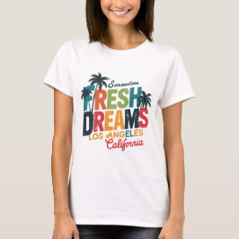 Verse dromen Los Angeles City T-shirt