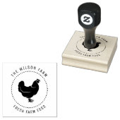 Verse eieren Business Rubber Stempel (Gestempeld)