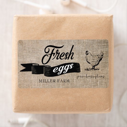 Verse eieren -  ⎢ Eiwitkartonetiket Etiket (Insitu)