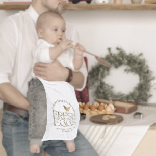 Verse eieren Gouden Kip Kip Markt Handdoek