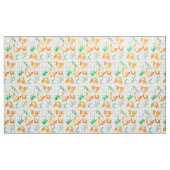 Verse eieren kippen Herbs Kitchen Polka Dot Stof (Yard (91,4 cm))