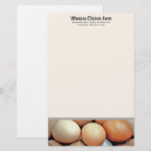 Verse Eieren Kippenboeren Persoonlijk Schrijfpapie Briefpapier (Voorkant / Achterkant)