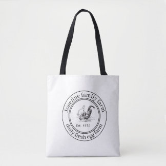 Verse Eieren Kippenhok Rustieke Boerderij Tote Bag
