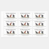 Verse Eieren | Monogram Eierdoos Labels (Vel)
