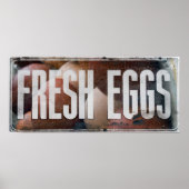 Verse eieren poster (Voorkant)