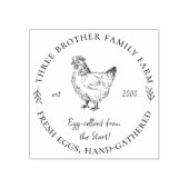 Verse Eieren van het Familiebedrijf Boerderij Rubberstempel (Afrduk)