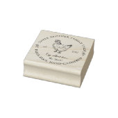 Verse Eieren van het Familiebedrijf Boerderij Rubberstempel (Stempel)