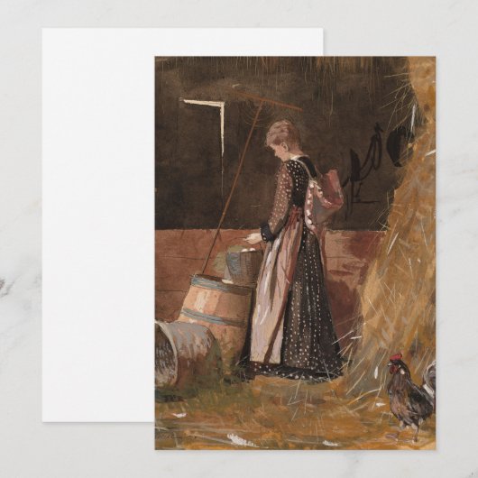 verse eieren | Winslow Homer (Voorkant / Achterkant)