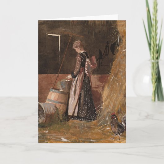 verse eieren | Winslow Homer Kaart (Voorkant)