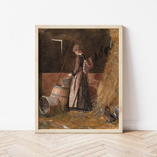 verse eieren | Winslow Homer Poster