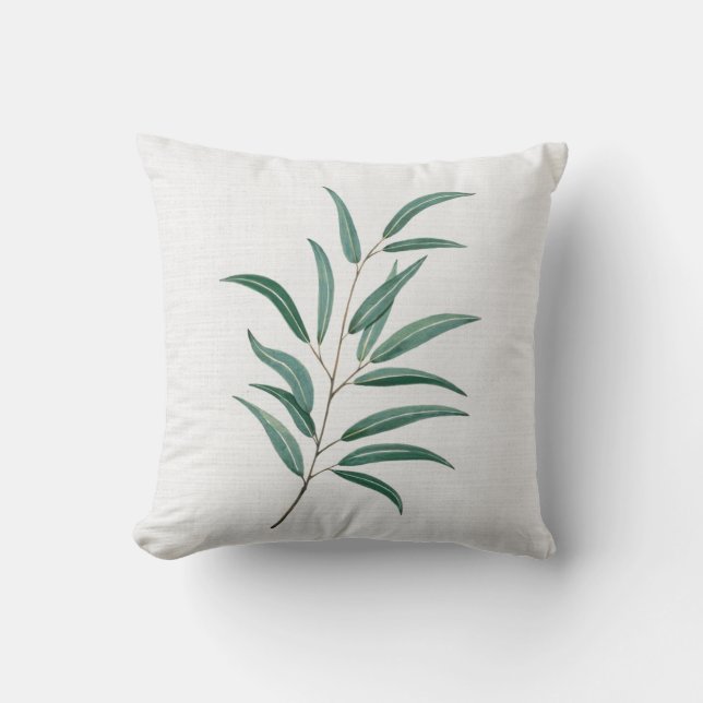 Verse elegante zomer botanische kussens (Voorkant)