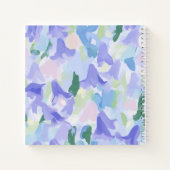 Verse en schone Bluebells Squared Notitieboek (Achterkant)