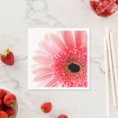 Verse foto van roze Gerbera-madeliefje Servet (Insitu)