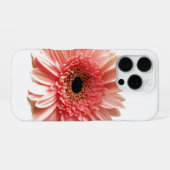 Verse foto van roze Gerbera-margriet iPhone Hoesje (Achterkant horizontaal)