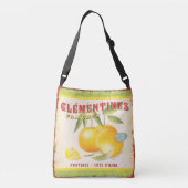 verse Franse clementines Crossbody Tas (Achterkant)