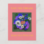 Verse frisse kleurrijke pret leuk briefkaart (Voorkant)