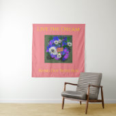 Verse frisse kleurrijke pret leuk wandkleed (In situ)