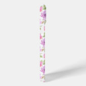 Verse Frisse Lente Sfeer: Roze en Paarse Bloemende Case-Mate iPhone Case (Achterkant / Rechts)