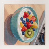 Verse Fruit Yoghurtkom Legpuzzel (Horizontaal)