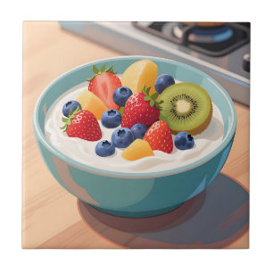 Verse Fruit Yoghurtkom Tegeltje