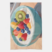 Verse Fruit Yoghurtkom Theedoek (Verticaal)