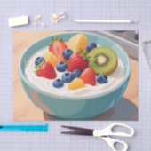 Verse Fruit Yoghurtkom Tissuepapier (Craft)