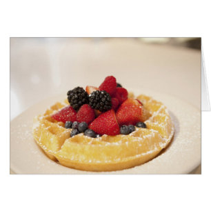 Verse fruitwafel