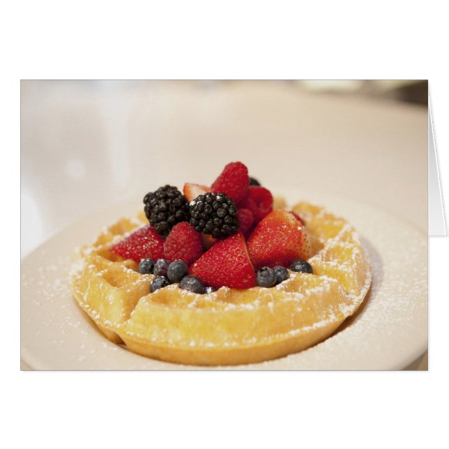 Verse fruitwafel (Voorkant Horizontaal)