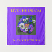 Verse Fun Pop Art  Wandkleed (Voorkant)