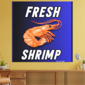 verse garnaal canvas afdruk (Insitu (Woonkamer))