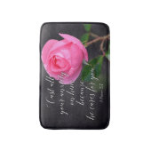 Verse gebeden met al je angstgevoelens Christelijk Badmat (Voorkant Verticaal)